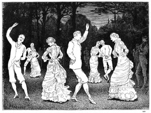 素晴らしいアイデア、1881年1891年 作： George du Maurier