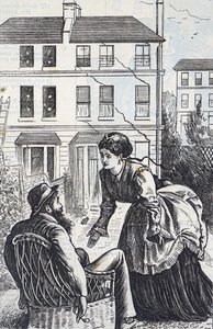 急速な都市の拡大とジェリービルディングをコメントした漫画 作： George du Maurier