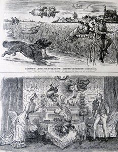 ジョージ・デュ・モーリアが見たEDISONの創意工夫。 作： George du Maurier