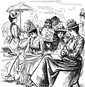 イラスト：ジョージ・デュ・モーリア 作： George du Maurier