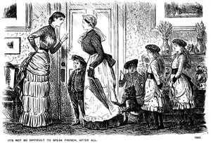 結局のところ、1882年1891年にフランス語を話すことはそれほど難しくありません。 作： George du Maurier