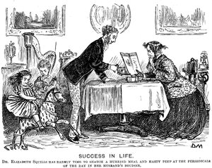 人生の成功、1867 作： George du Maurier