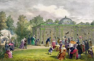 動物園のモンキーハウス、リージェンツパーク、彫刻、パブ。チャールズハルマンデル（1789〜1850年）、1835年作家