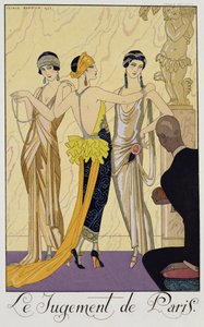 パリの審判 作： Georges (after) Barbier