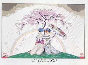 アンリ・ライデルが刻んだ虹 作： Georges (after) Barbier