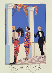 ショールの味 作： Georges (after) Barbier