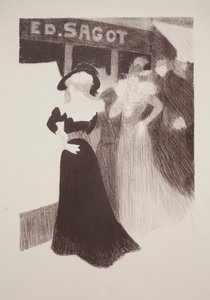 サゴットのギャラリー、1898 年。 作： Georges Alfred Bottini