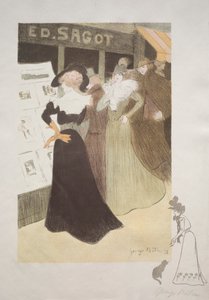 サゴットのギャラリー、1898 年。 作： Georges Alfred Bottini