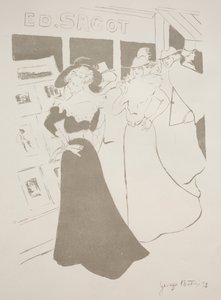 サゴツギャラリー、1898年。 作： Georges Alfred Bottini