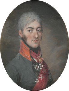 バグラシャニ・イメレティのサイモン・バグラトヴィッチ王子、1771年～、1806年。 作： Georges Antoine Keman