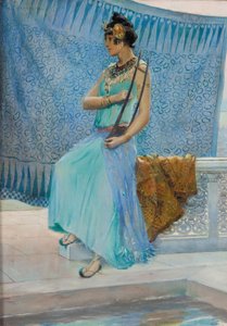 アルジェリアのダンサーまたはサランボ、1910年。 作： Georges Antoine Rochegrosse