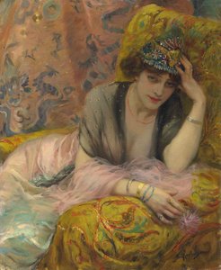 ダンサー。 作： Georges Antoine Rochegrosse