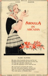アブドゥラ タバコ、1920 年代 作： Georges Barbier