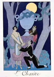 貪欲 作： Georges Barbier