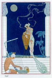「エジプト」、1912 作： Georges Barbier