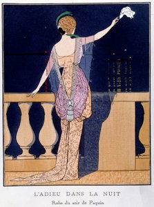 夜の別れ 作： Georges Barbier