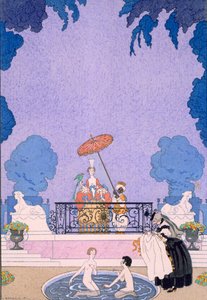おとぎ話の本からのイラスト 作： Georges Barbier