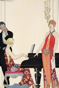「Gazette du Bon Ton」の呪文、イラスト