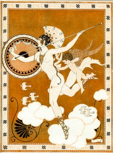 アマゾン 1916 (ステンシル) 作： Georges Barbier