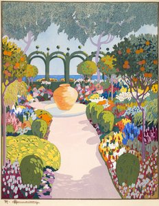 ザ・ジャー、パブ。 1919年パリ（ステンシルプリント） 作： Georges Barbier