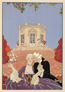 インドレンツ。 作： Georges Barbier