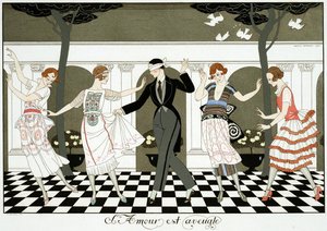 愛は盲目である 作： Georges Barbier