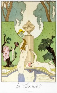 ラグジュアリーへの愛 作： Georges Barbier