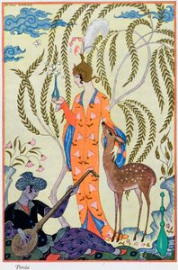 「ペルシャ」、1912 作： Georges Barbier