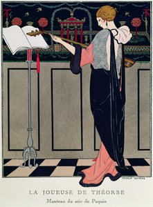 Art Gout Beauteの夏のイブニングウェア 作： Georges Barbier