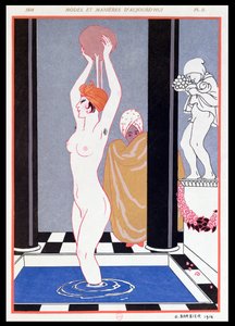 ザ・ベイスン 作： Georges Barbier