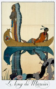 「ミズーリの長さ」、1922 作： Georges Barbier