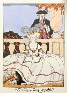 よく学んだ教訓 作： Georges Barbier