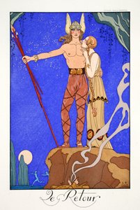 リターン 作： Georges Barbier