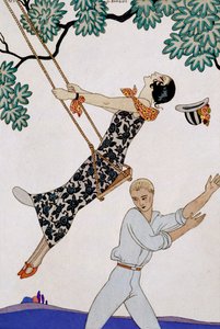 スイング 作： Georges Barbier