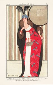 Journal des Dames et des Modesのレディースファッションプレート