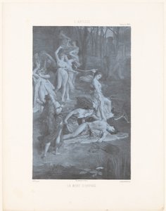 バッカイに殺されるオルフェウス La mort d