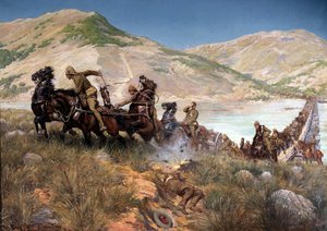 ブラーの1900年2月のトゥゲラ最後の横断
