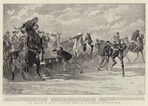 エジプトの英語、アップルレース、ジムカーナで人気のイベント