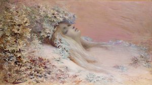 アザミのオフィーリア 作： Georges Clairin