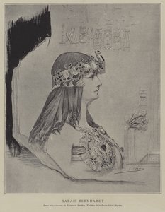 サラ・ベルナール、フランスの女優 作： Georges Clairin