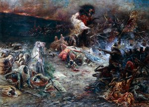 大虐殺、 作： Georges Clairin