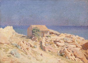 ルシヨンの風景 作： Georges Daniel de Monfreid