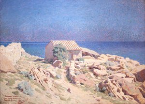 ルシヨンの風景 作： Georges Daniels de Monfried