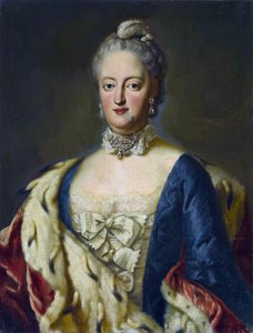 マリー・アン・ジョセフ・ド・バヴィエール - バイエルン公爵夫人マリア・アンナ・ジョセファ (1734-1776)、バーデン・バーデン辺境伯 - ジョージ・デスマリー (1697-1776)。 キャンバスに油彩 サイズ : 80.5x61.5 cm 個人蔵