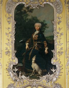 バイエルン選帝侯カール・アルブレヒトの妻、オーストリア大公マリア・アマリア・ヨゼファの肖像画。