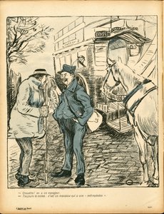バタープレート、番号149、風刺的な色 作： Georges Dupuis