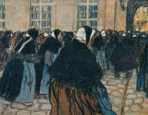 La Rentree A LHospice De La Salpetriere、c1911