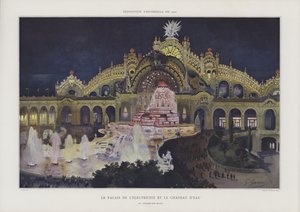 1900年万博博覧会、シャンドマルスのパレドレレクトリシトとシャトードルオー