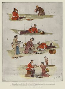 日本上陸 作： Georges Ferdinand Bigot