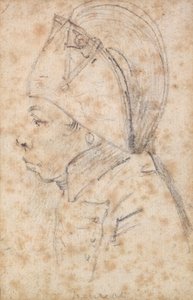 フランソワ・アンリオ (1761-94) (紙に鉛筆) 作： Georges Francois Gabriel